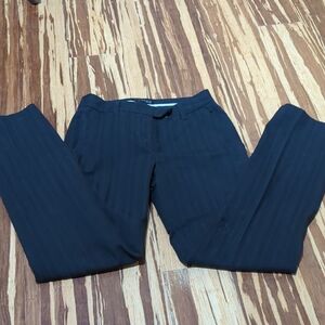 Kenneth Cole Black Striped Pants